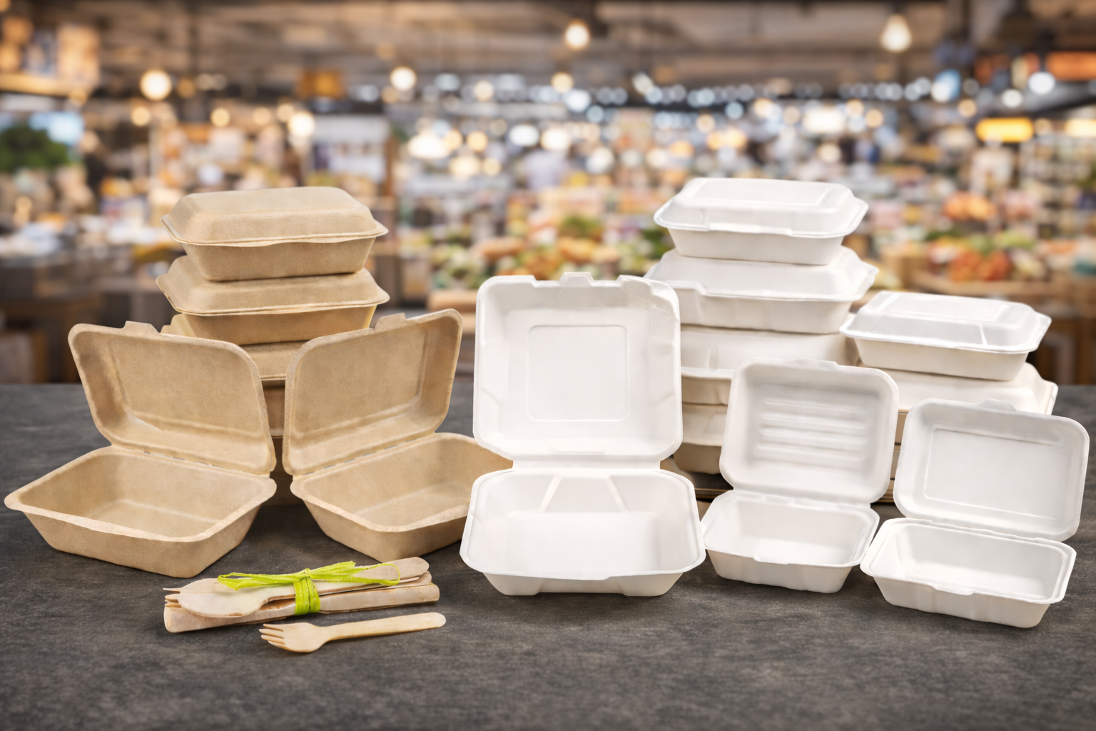 Sustainable delivery containers